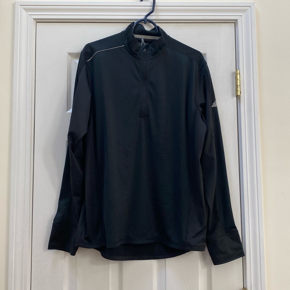 NWOT Eastern Mountain Sports Black 1/4 Zip Windbreaker Jacket, Size Men's Medium